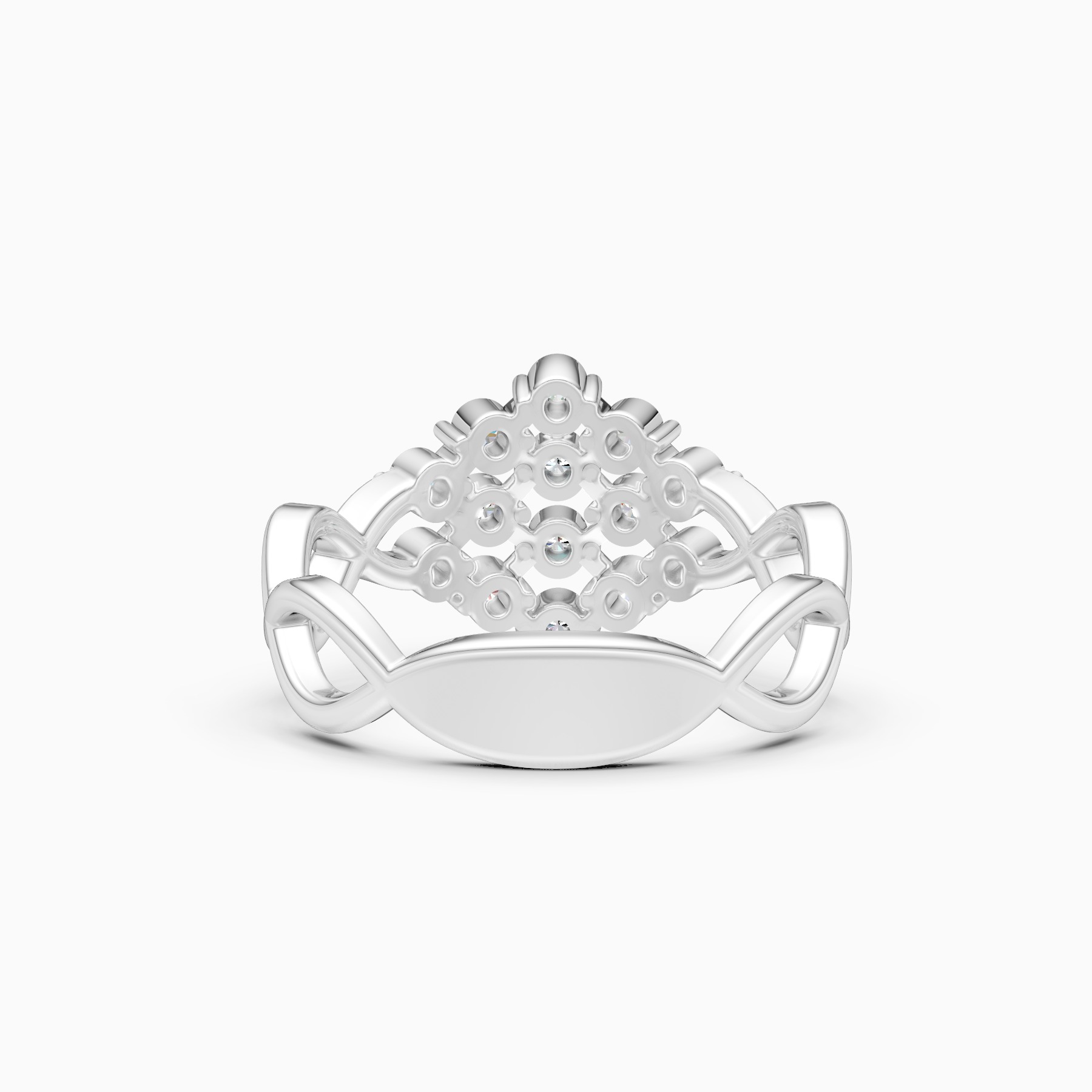 Blooming Spark Lab Grown Diamond Ring